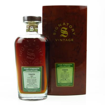 Tomatin 1967 Signatory Vintage 40 Year Old