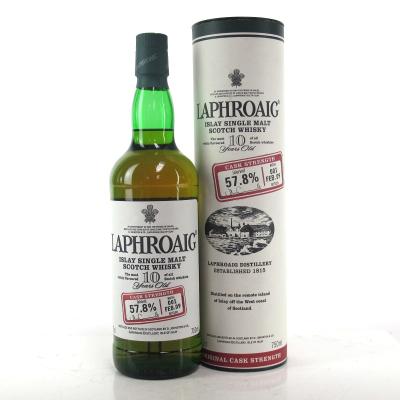 Laphroaig 10 Year Old Cask Strength Batch #001 75cl / US Import