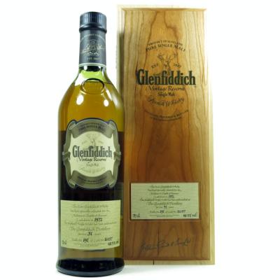 Glenfiddich 1972 Vintage Reserve 33 Year Old Glenfiddich 1972 Vintage Reserve 33 Year Old