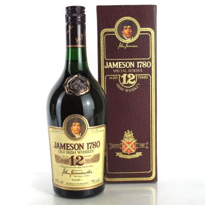 Jameson 12 Year Old '1780' Special Reserve 1980s