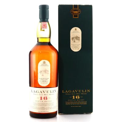 Lagavulin 16 Year Old White Horse Bottling 1 Litre