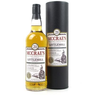 Littlemill 1992 Mccrae's 21 Year Old