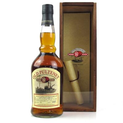 Old Pulteney 15 Year Old Sherry Wood Cask #1525