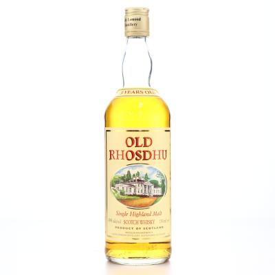 Old Rhosdhu 5 Year Old 75cl / US Import