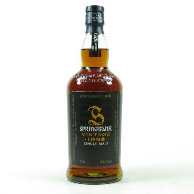 Springbank 1998 Single Cask 08/2631 Springbank 1998 Single Cask 08/2631