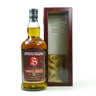 Springbank 25 Year Old 