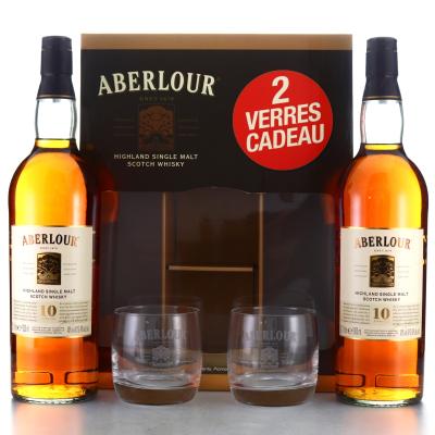 Aberlour 10 Year Old 2 x 1 Litre Gift Pack