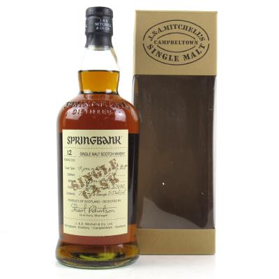 Springbank 1996 Single Cask 12 Year Old / Oloroso Sherry Butt 75cl / US Import