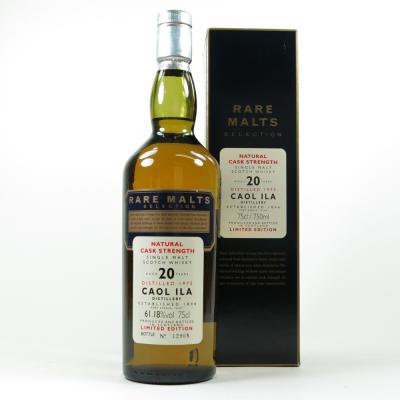 Caol Ila 1975 Rare Malt 20 Year Old 75cl Caol Ila 1975 Rare Malt 20 Year Old 75cl
