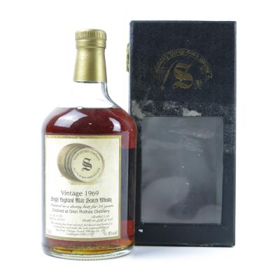 Glenrothes 1969 Signatory Vintage 26 Year Old Glenrothes 1969 Signatory Vintage 26 Year Old