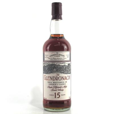 Glendronach 15 Year Old 75cl 1990s / US Import