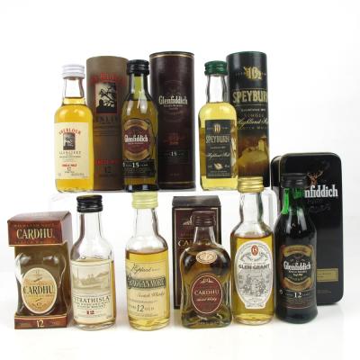 Speyside Single Malt Whisky Selection 9 x 5cl