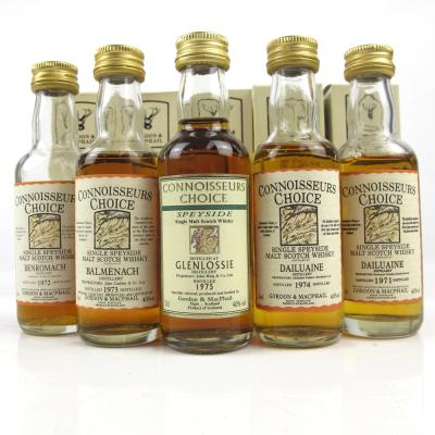 Gordon and MacPhail Speyside Single Malt Whisky Selection 5 x 5cl