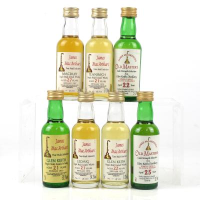 James MacArthur Miniature Selection 7 x 5cl