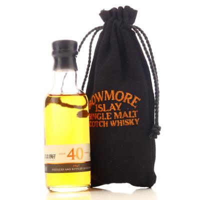 Bowmore 1967 Premier Range 40 Year Old Single Cask #4538 Miniature