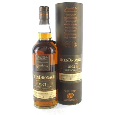 Glendronach 2003 Single Cask 11 Year Old #692 / Nectar Belgium