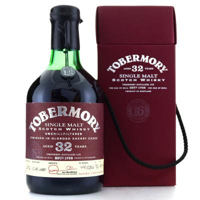 Tobermory 1972 Oloroso Sherry Finish 32 Year Old