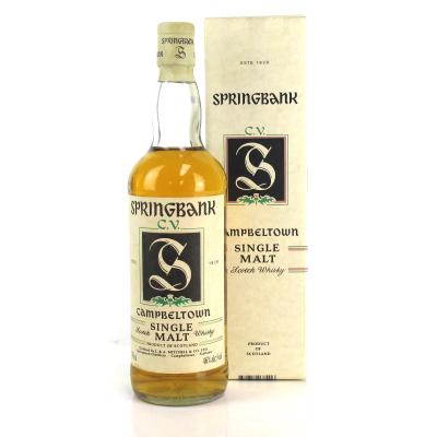 Springbank CV 1990s 75cl / US Import