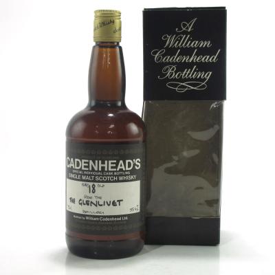 Glenlivet 18 Year Old Cadenhead's 1980s