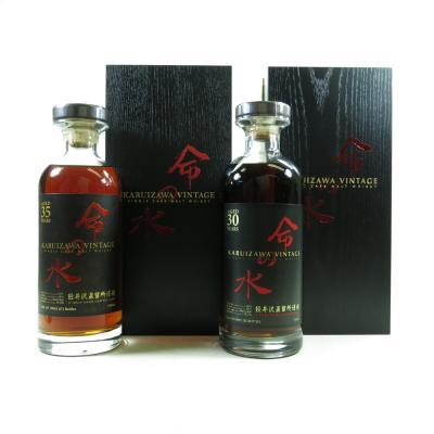 Karuizawa 35 Year Old and Karuizawa 30 Year Old