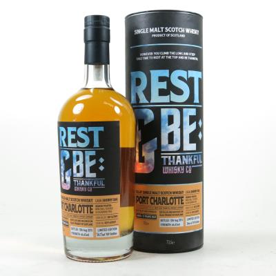 Port Charlotte 2001 Rest and Be Thankful Whisky Co. 13 Year Old