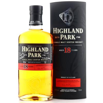 Highland Park 18 Year Old / Signed