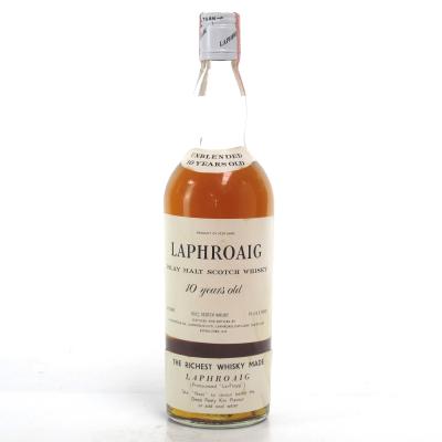 Laphroaig 10 Year Old Circa 1970s / US Carlton Import