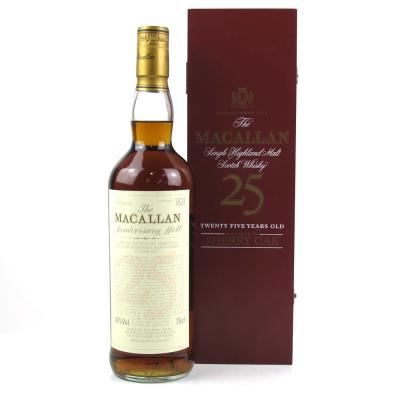 Image for Macallan 25 Year Old Anniversary Malt