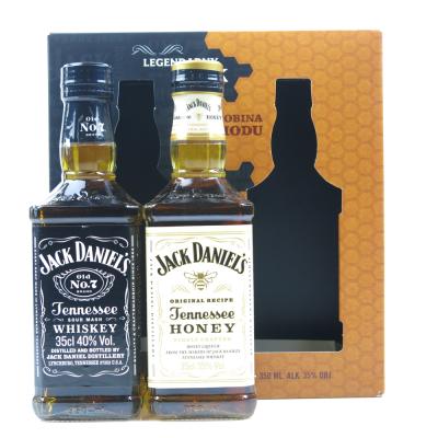 Jack Daniel's Legendary Jack Gift Pack 2 x 35cl Jack Daniel's Legendary Jack Gift Pack 2 x 35cl