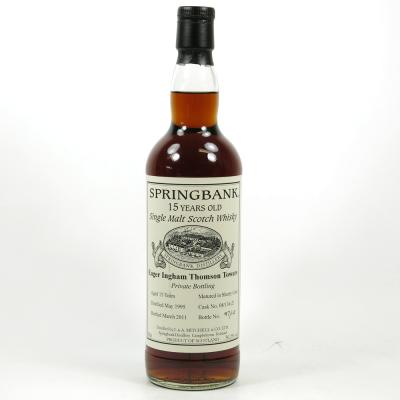 Springbank 1994 Private Bottling 15 Year Old Springbank 1994 Private Bottling 15 Year Old