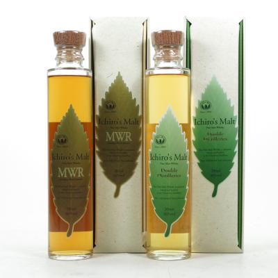 Ichiro’s Malt Double Distilleries & Mizunara Wood Reserve 2 x 20cl