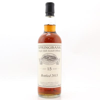 Springbank 1998 Private Cask 15 Year Old