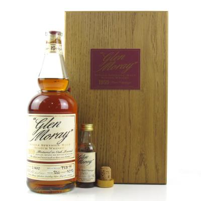 Image for Glen Moray 1959 including 5cl / Bottle #1