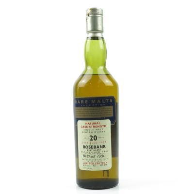 Rosebank 1979 Rare Malt 20 Year Old