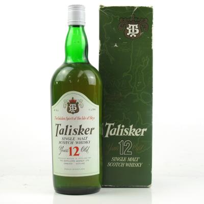 Talisker 12 Year Old 1 Litre Circa 1970s