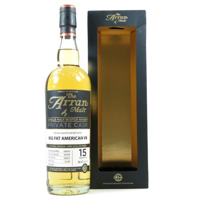 Arran 1999 Private Cask 15 Year Old / Big Fat American V8 Arran 1999 Private Cask 15 Year Old / Big Fat American V8