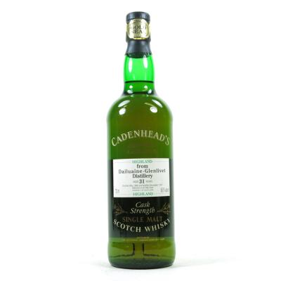 Dailuaine 1966 Cadenhead's 31 Year Old Dailuaine 1966 Cadenhead's 31 Year Old