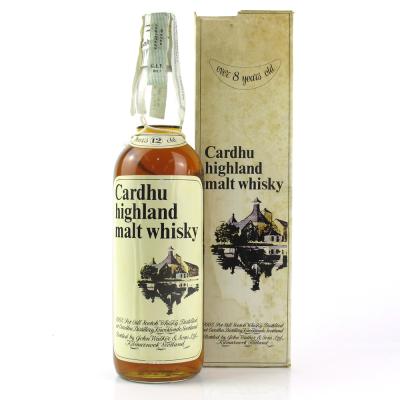 Cardhu 12 Year Old Circa 1960s / Not Original Box