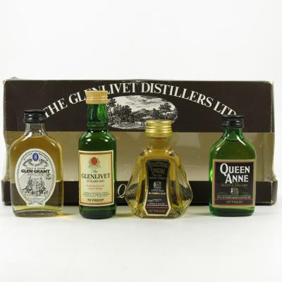 Glenlivet Distillers Ltd Gift Set 4 x 5cl