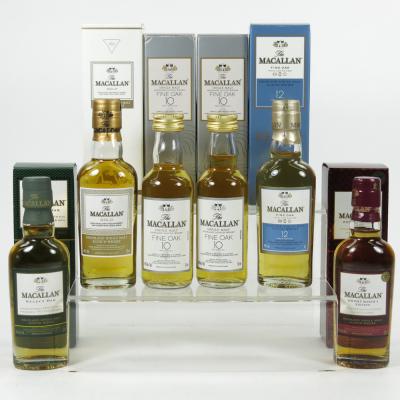 Macallan Miniature Collection 6 x 5cl