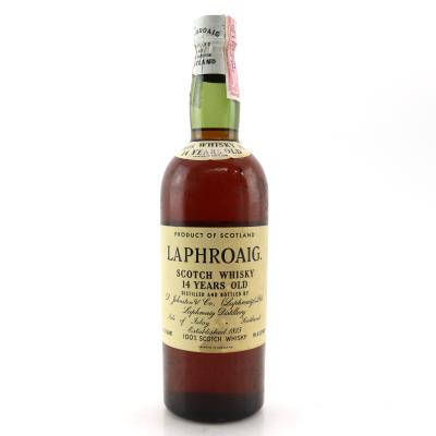 Laphroaig 14 Year Old circa 1953 / Carlton Import, US