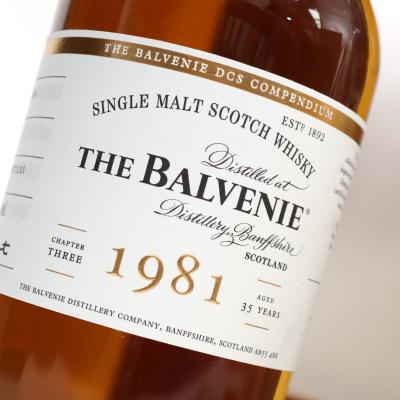 Image for Balvenie 1981 DCS Compendium 35 Year Old Chapter Three