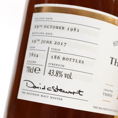 Image for Balvenie 1981 DCS Compendium 35 Year Old Chapter Three