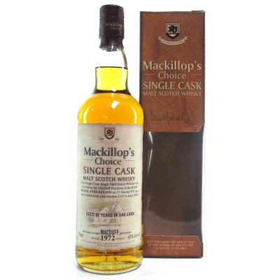 Macduff 1972 Mackillop's Choice 32 Year Old 75cl / US Import