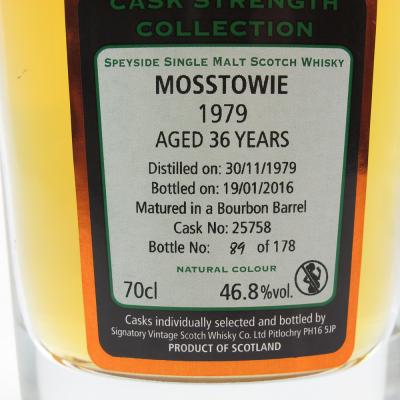 Image for Mosstowie 1979 Signatory Vintage 34 Year Old Image for Mosstowie 1979 Signatory Vintage 34 Year Old