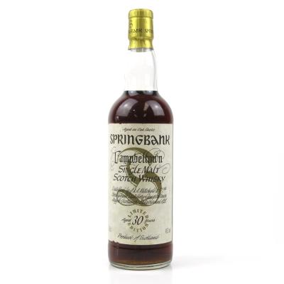 Springbank 30 Year Old Limited Edition
