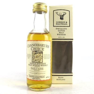 Dailuaine 1971 Gordon and MacPhail Miniature 5cl