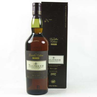 Image for Talisker 1992 Distillers Edition