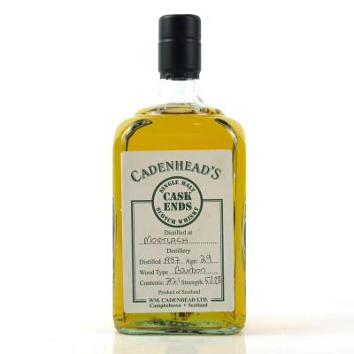 Mortlach 1987 Cadenhead's Cask Ends 29 Year Old