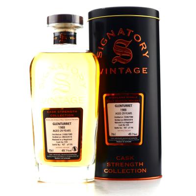 Glenturret 1988 Signatory Vintage 29 Year Old Cask Strength